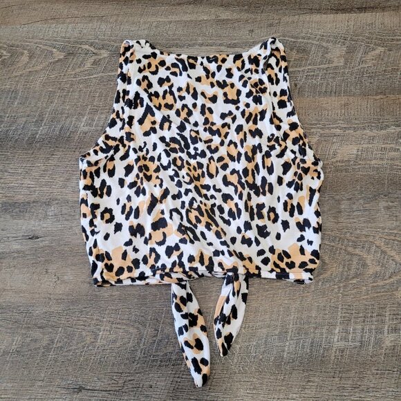 BABATON | Aritzia Jeronimo Cropped Cheetah Tank Top | Sz. XS - Picture 10 of 10